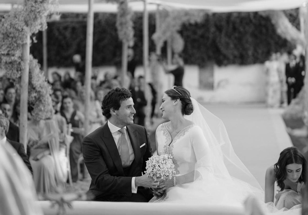 Íñigo Onieva y Tamara Falcó en su boda