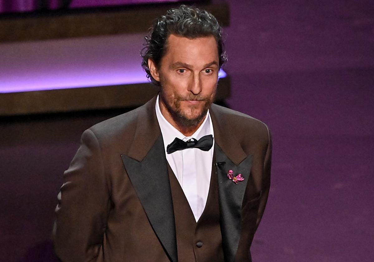 Matthew McConaughey en los premios Oscar 2024