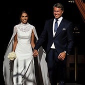 Un Rolls-Royce, 300 invitados y dos vestidos: el 'sí, quiero' de Noelia Bonilla e Íñigo de Lorenzo