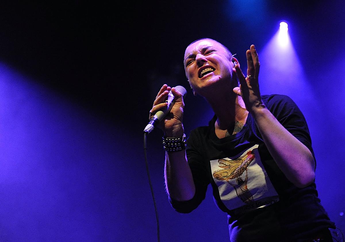 La cantante irlandesa Sinéad O'Connor en una imagen de archivo