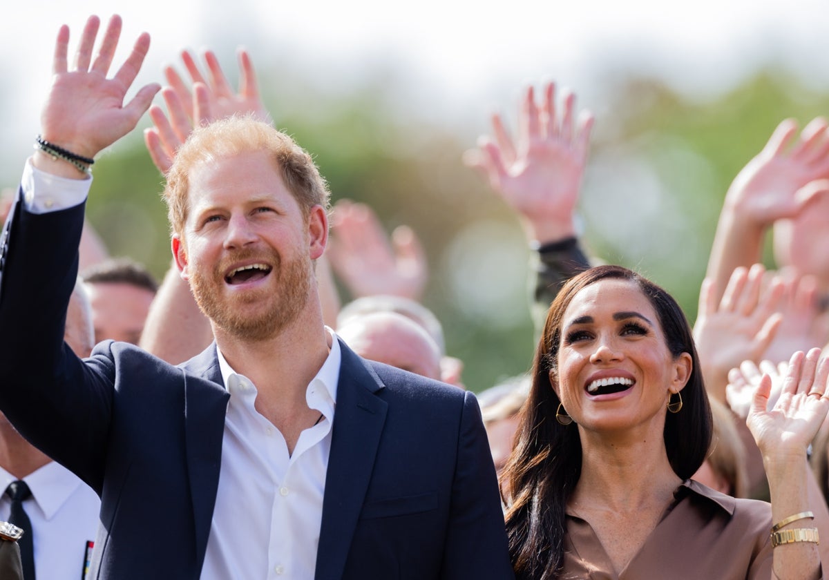 El príncipe Harry y Meghan Markle, duques de Sussex