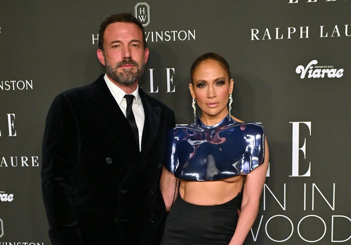 Ben Affleck y Jennifer Lopez en Los Ángeles