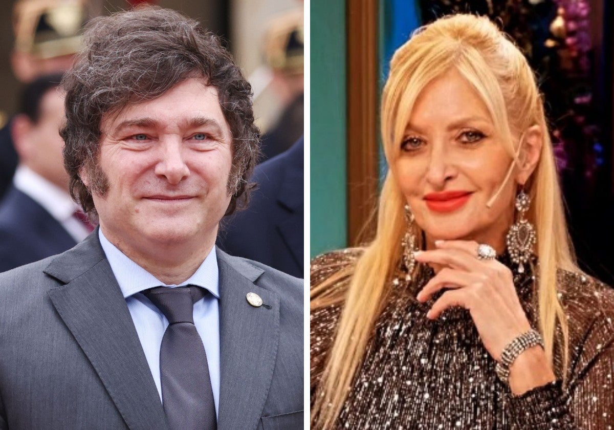 Javier Milei y Yuyito González