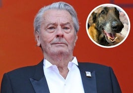 La familia de Alain Delon traiciona su última voluntad y no sacrificarán a su perro