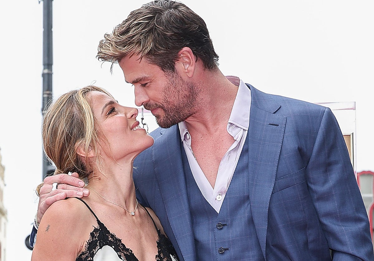 Elsa Pataky y Chris Hemsworth, en una imagen de mayo en Los Ángeles.