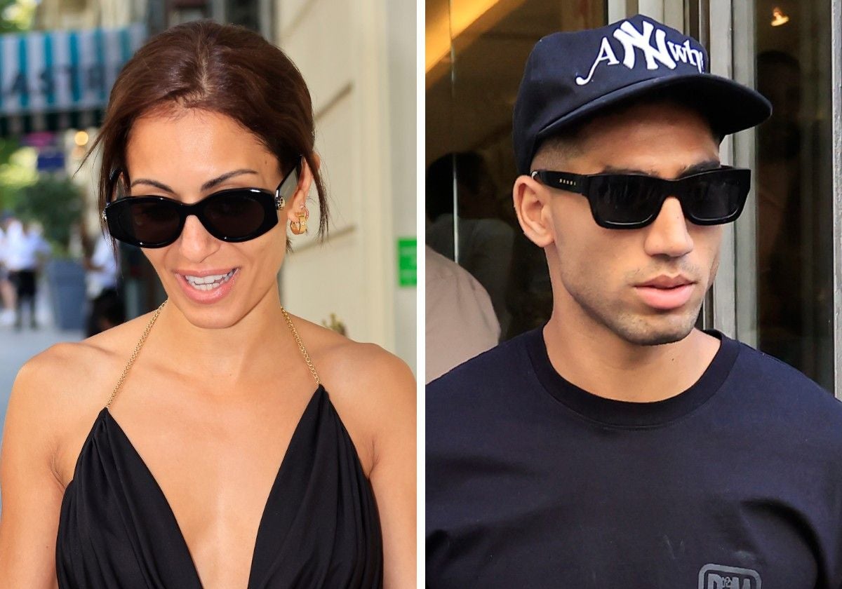 Hiba Abouk y Achraf Hakimi se reencuentran en Madrid más de un año después de divorciarse