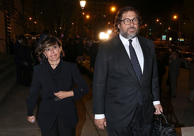 Sonsoles Ónega junto a su novio, el financiero Juan Montes