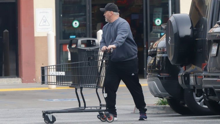 Matt LeBlanc haciendo compras en Los Ángeles