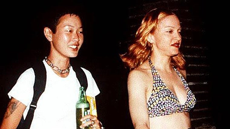 Jenny Shimizu y Madonna en los años 90