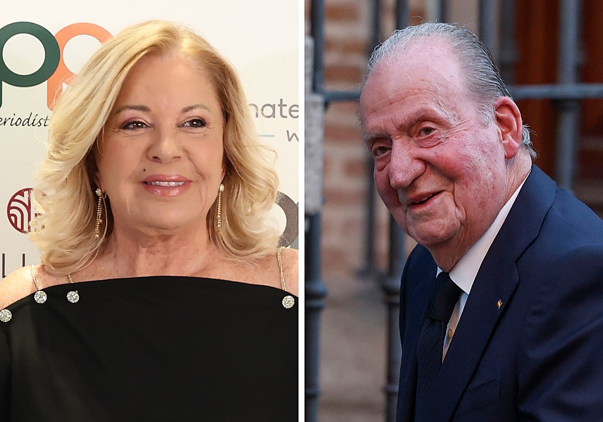 Bárbara Rey y Don Juan Carlos de Borbón en imágenes recientes
