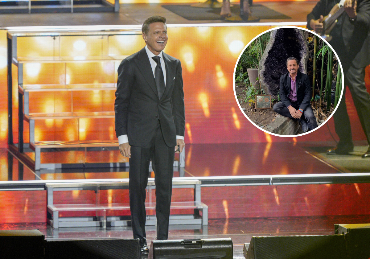 Luis Miguel y su hermano, Alejandro Basteri