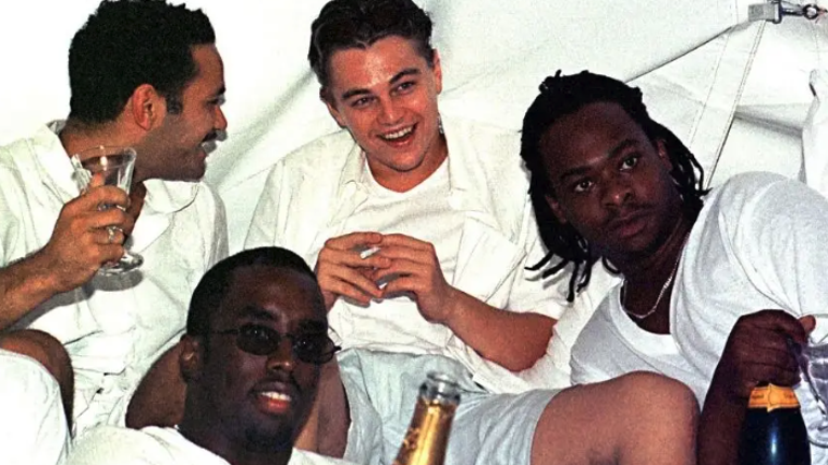 Leonardo DiCaprio está entre los asiduos a las fiestas de Puff Daddy