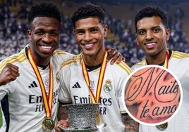Un exjugador del Real Madrid se tatúa el nombre de su hija y después se entera de que no es el padre
