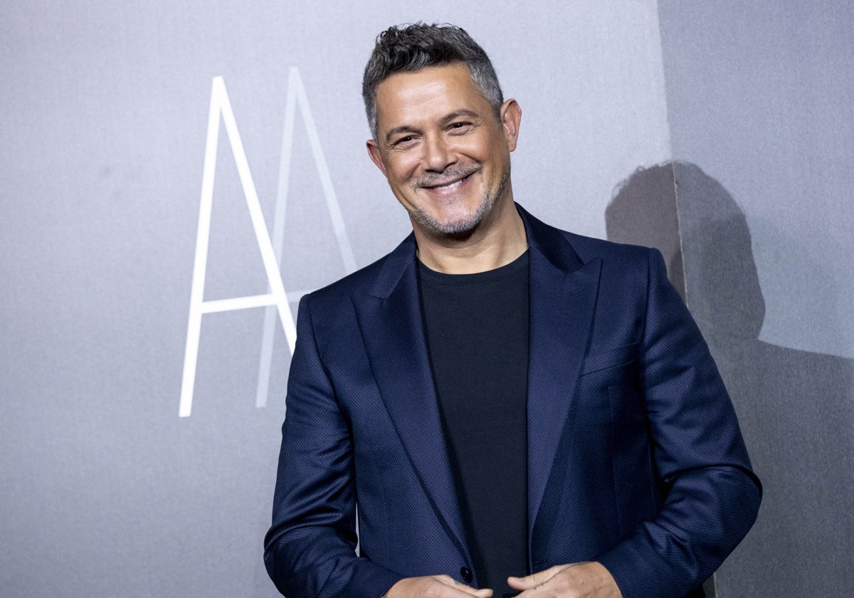 Alejandro Sanz, en un evento promocional.