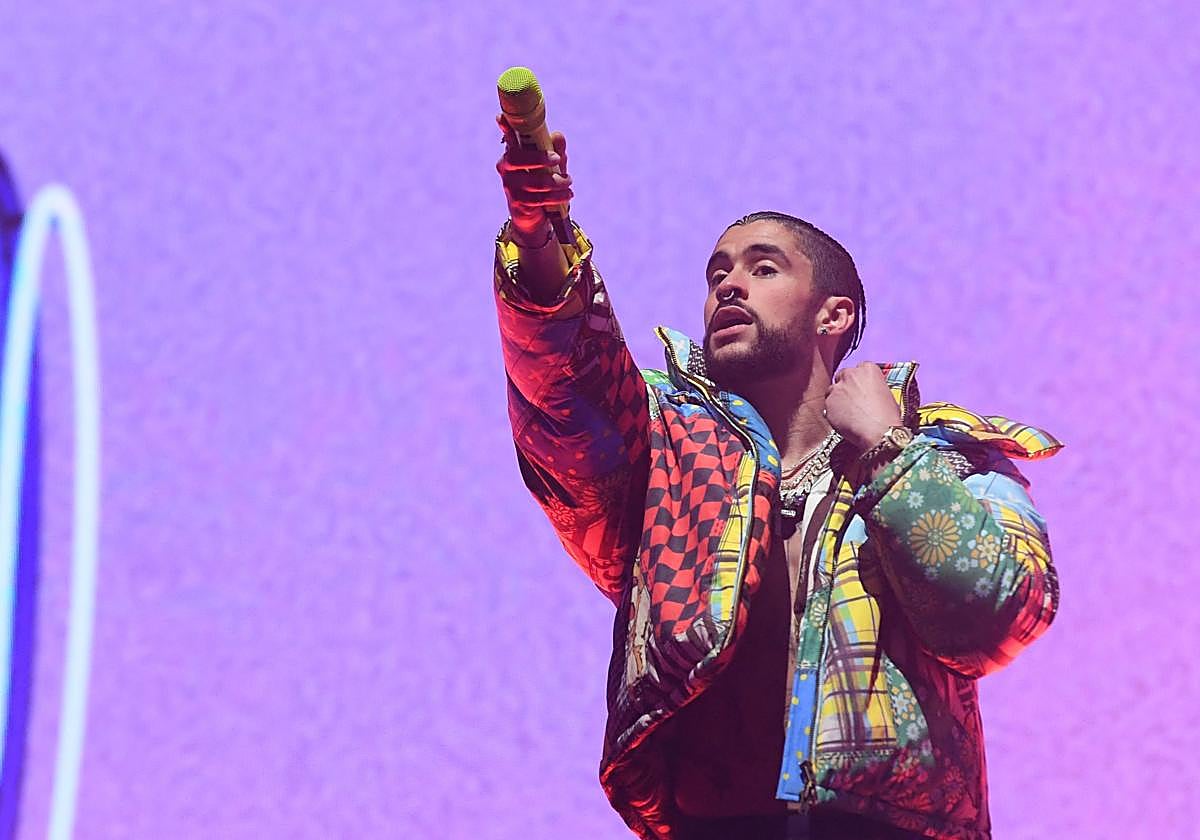 Bad Bunny en una imagen de archivo.