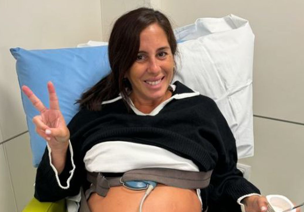 Anabel Pantoja ironiza en redes con las complicada etapa final de su  embarazo: «162 vueltas