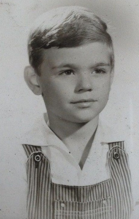 Carles Sans de pequeño