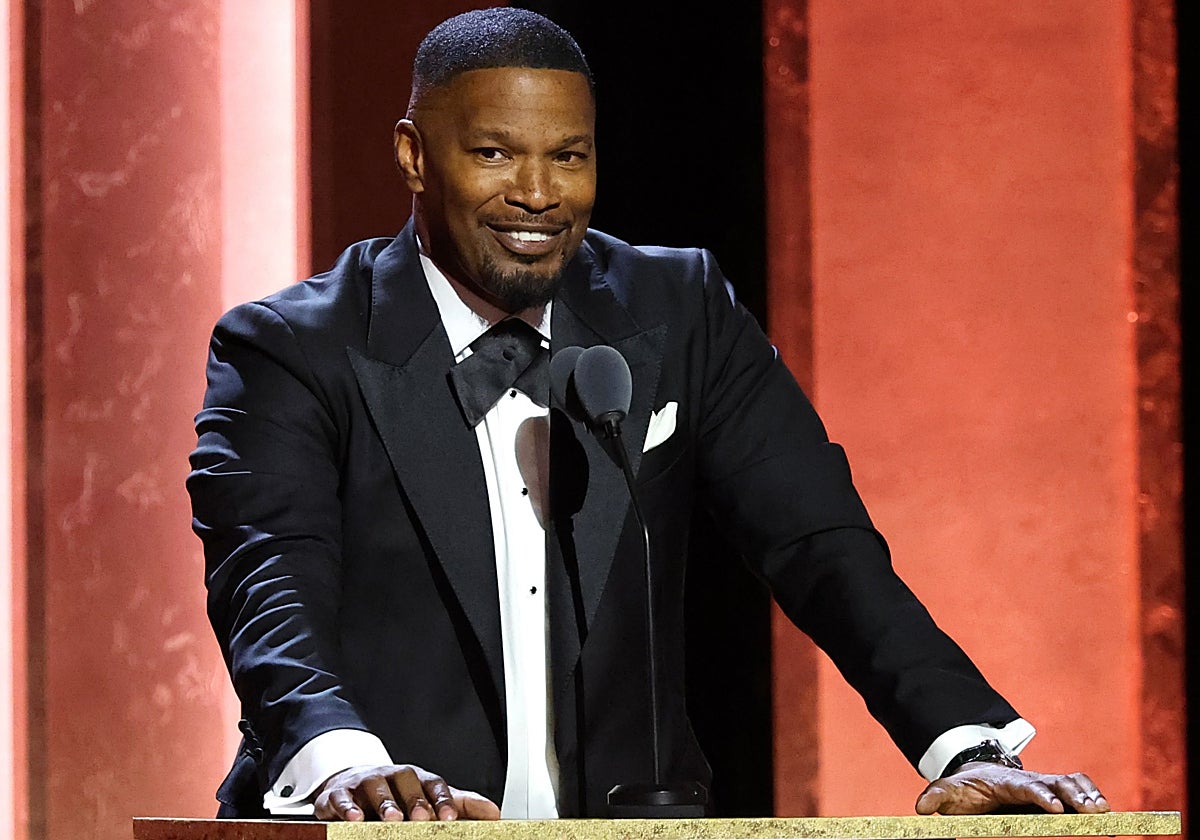 Jamie Foxx, en una entrega de premios el pasado mes de de noviembre.