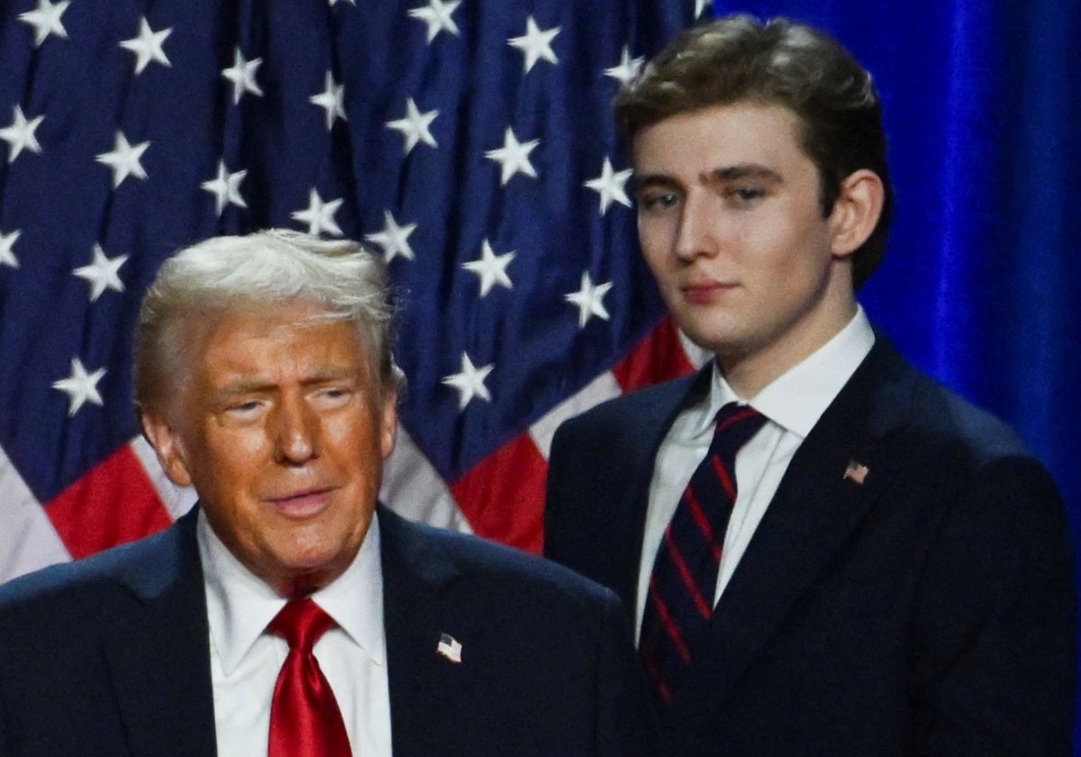 Barron Trump, tras los pasos de Donald Trump: «Es un mujeriego»