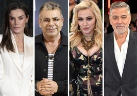 De la Reina Letizia a George Clooney: los famosos a los que alguna vez les ha tocado la lotería