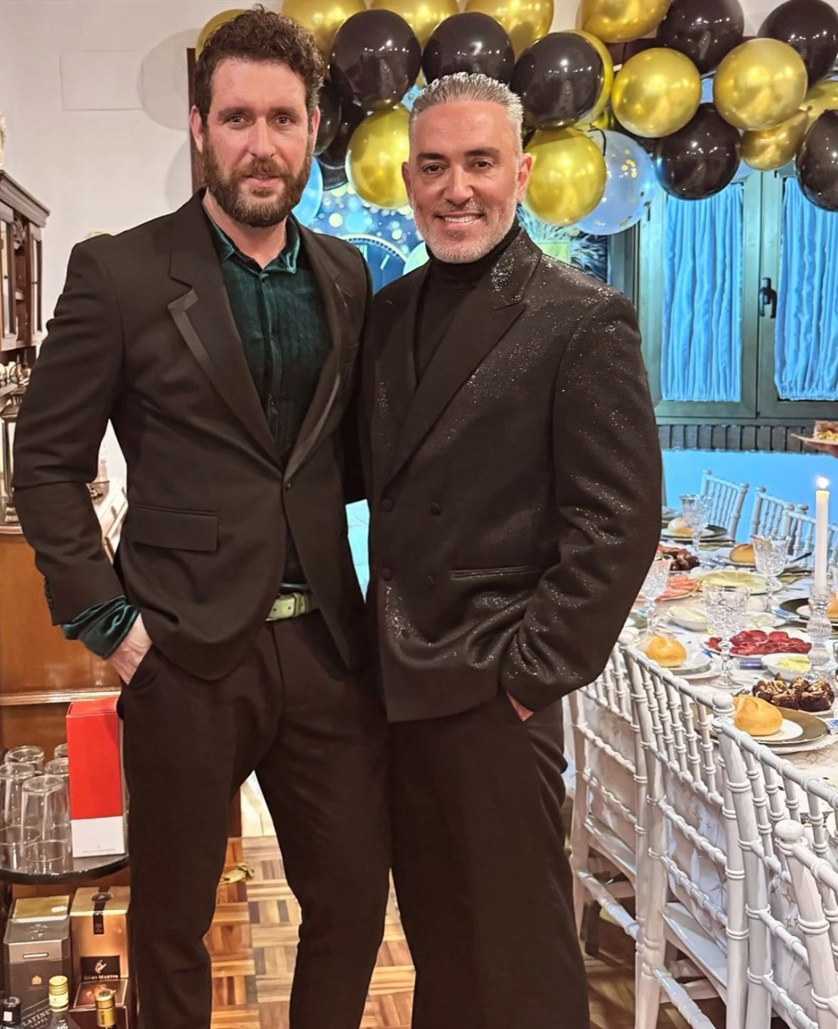 Kiko Hernández y su marido, Fran Antón, despidieron el año en Melilla