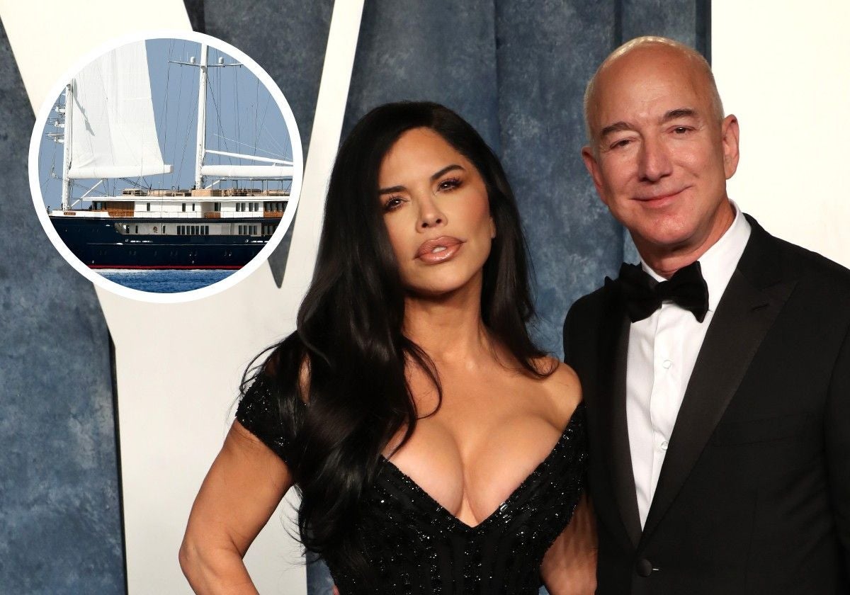 El millonario yate de Jeff Bezos, escenario de una redada policial con Lauren Sánchez a bordo antes de terminar el año