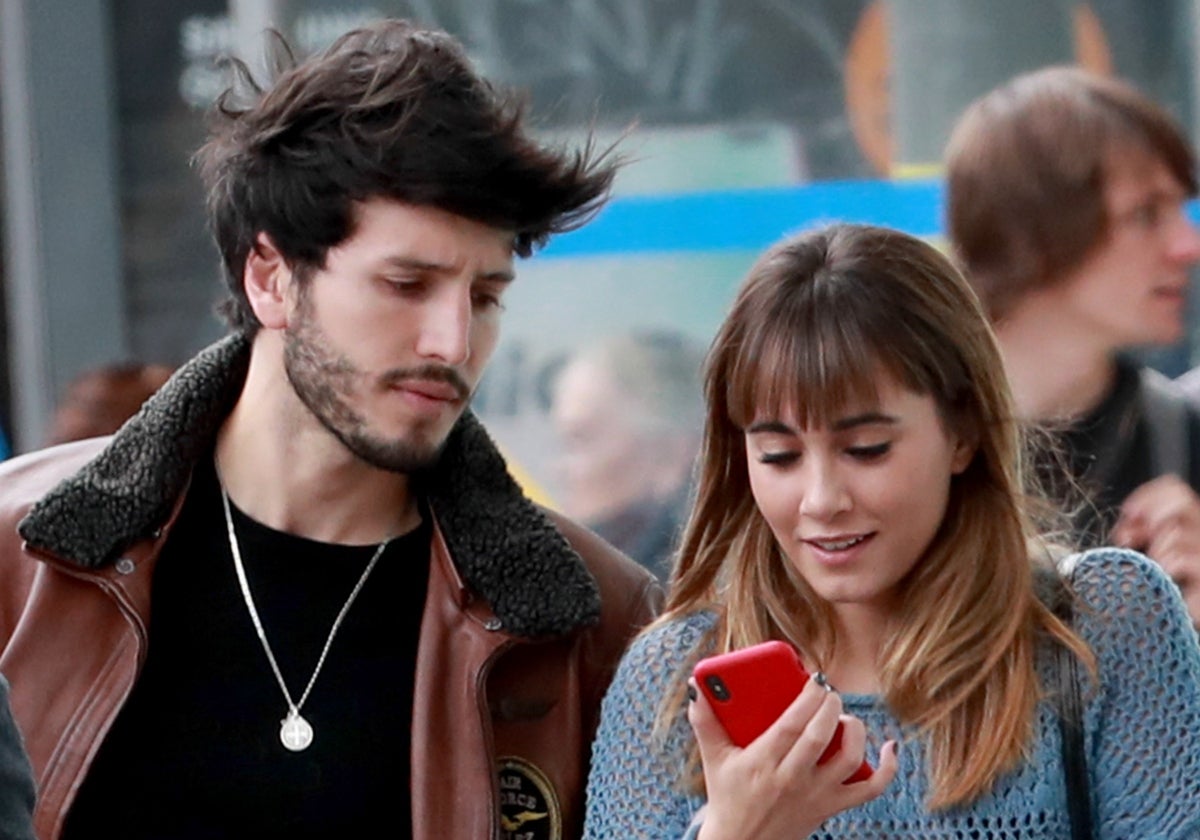 Sebastián Yatra y Aitana, cuando eran pareja.