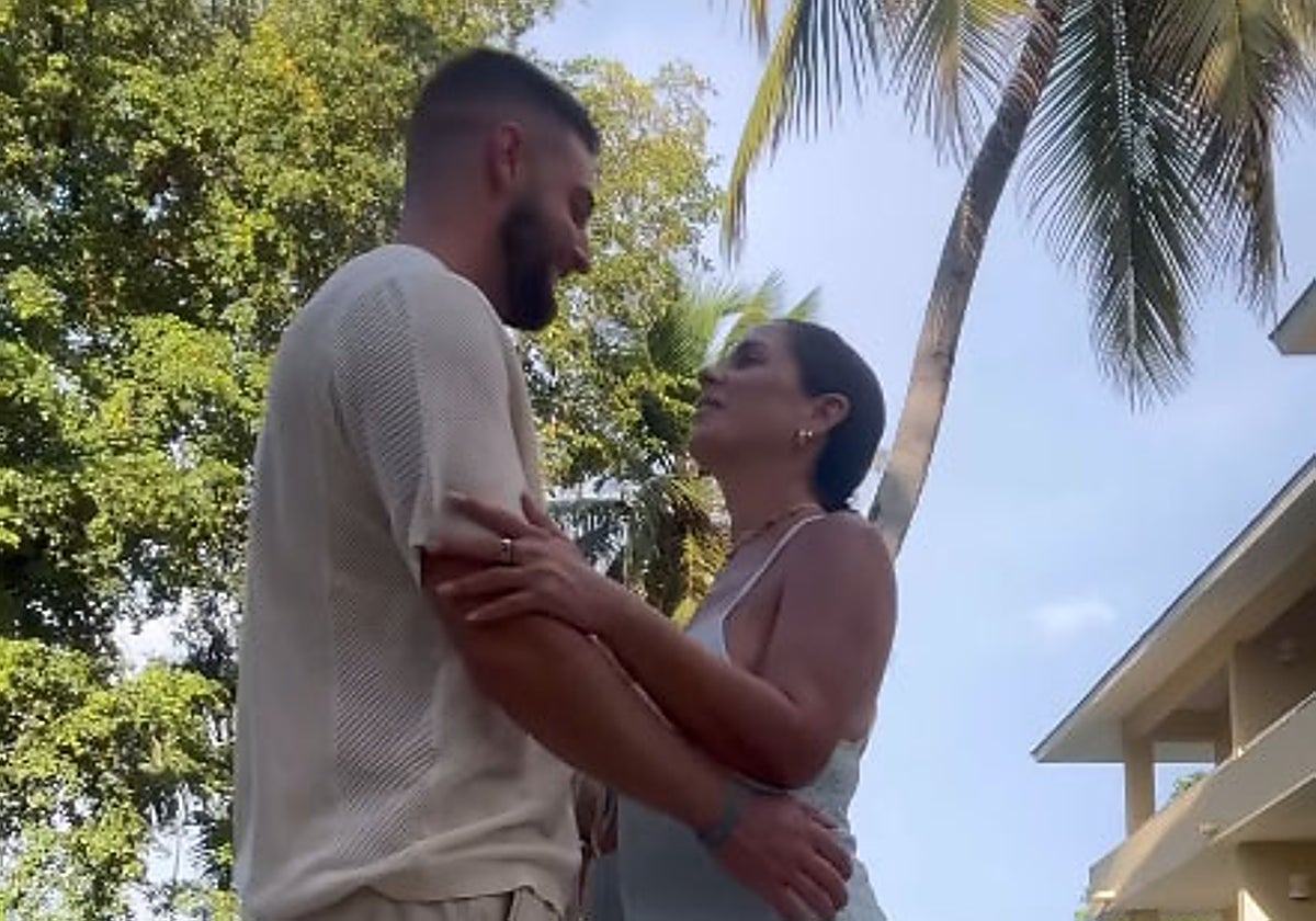 David Rodríguez y Anabel Pantoja, en una imagen de sus redes sociales.