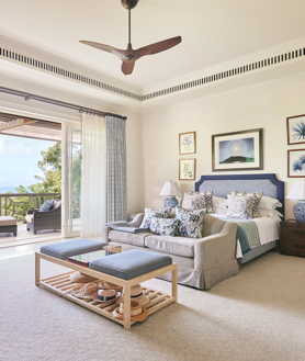 Imagen secundaria 2 - Tres imágenes del interior de Villa Antilles, donde se quedan los Príncipes de Gales en Mustique