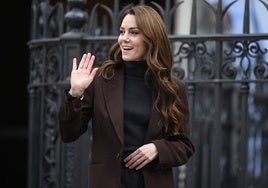 A la luz el 'truco' de Kate Middleton para esconder su catéter de quimioterapia