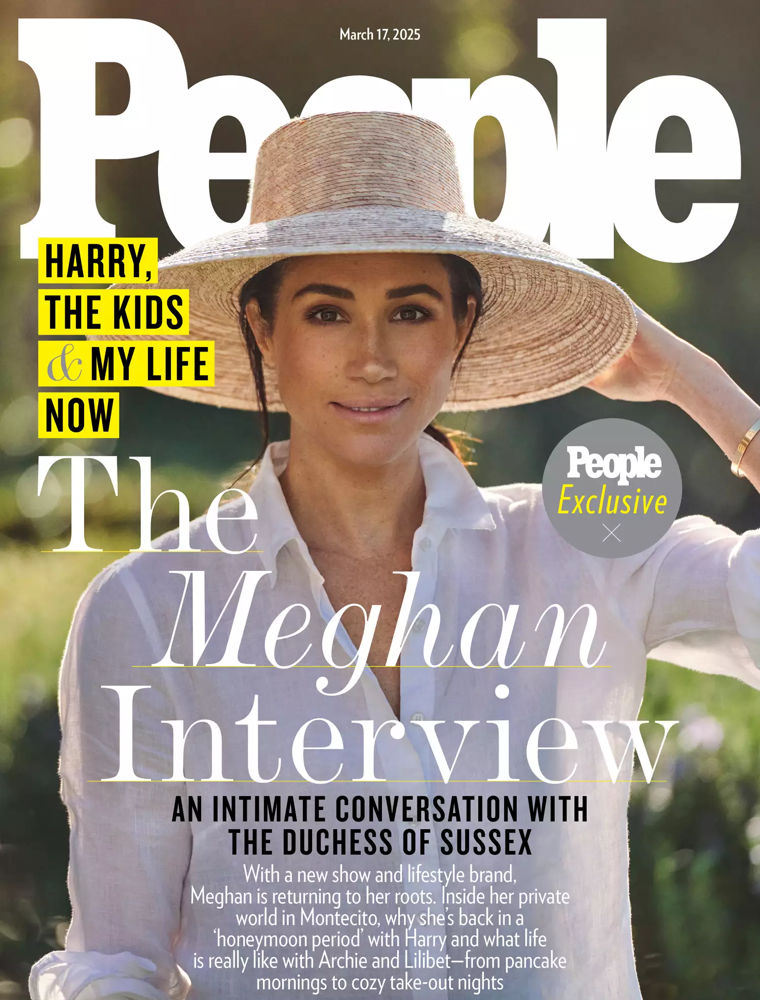 Meghan Markle en la portada de la revista People