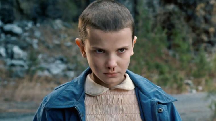 Millie Bobby Brown saltó a la fama con el personaje de Eleven (Once) en la ficción 'Stranger Things'