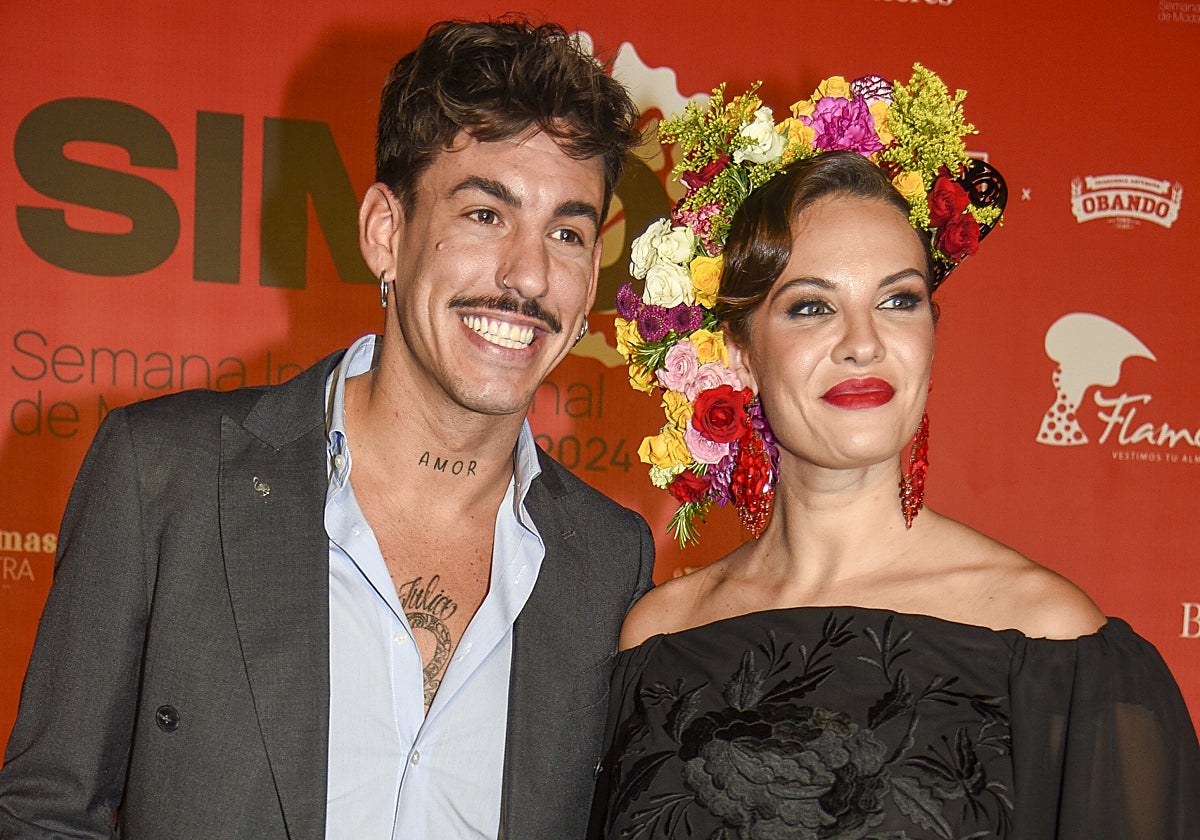 Luitingo y Jessica Bueno, cuando todavía eran pareja.