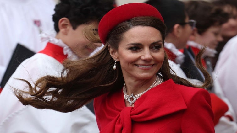 Kate Middleton impacta en su regreso al Día de la Commonwealth