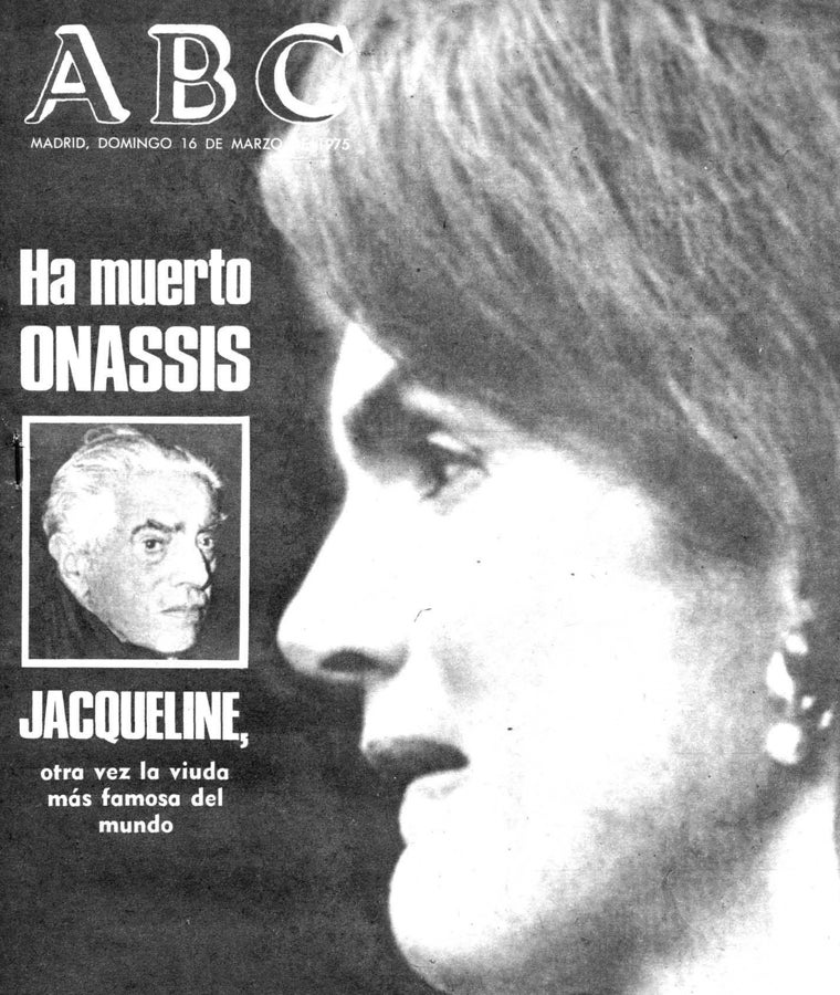 La portada de ABC, el día de la muerte de Aristóteles Onassis