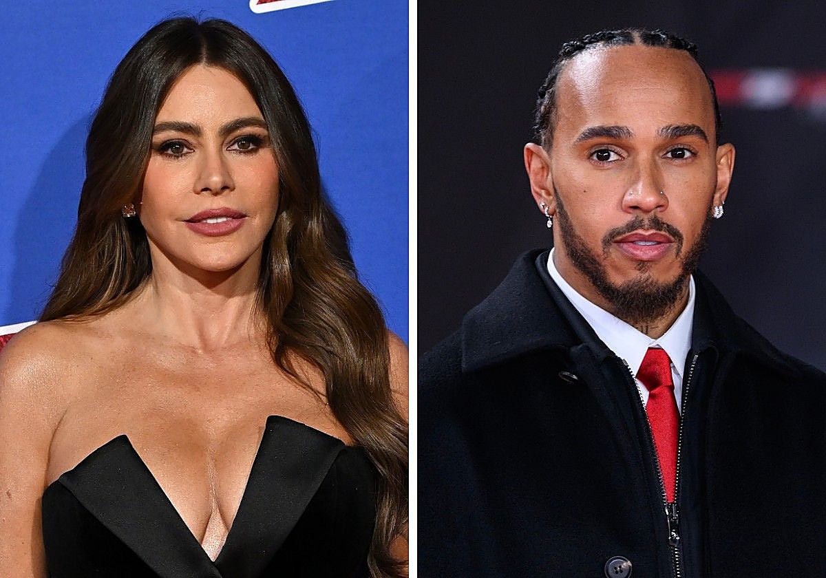 Sale a la luz la realidad del breve romance entre Sofía Vergara y Lewis Hamilton: «Se sintió abandonada»