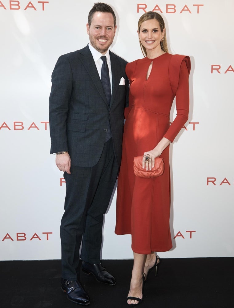 Jordi Rabat y su mujer, Eva Palao