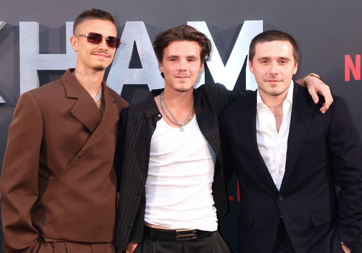 Romeo y Brooklyn Beckham, enfrentados y sin hablarse por una novia