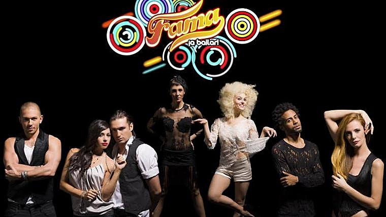 Cartel de 'Fama, a bailar'