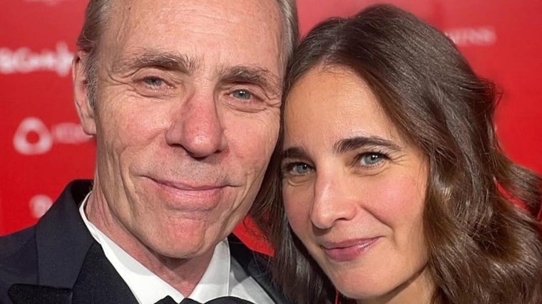 Laurence Debray junto a su marido Émile Servan-Schreiber