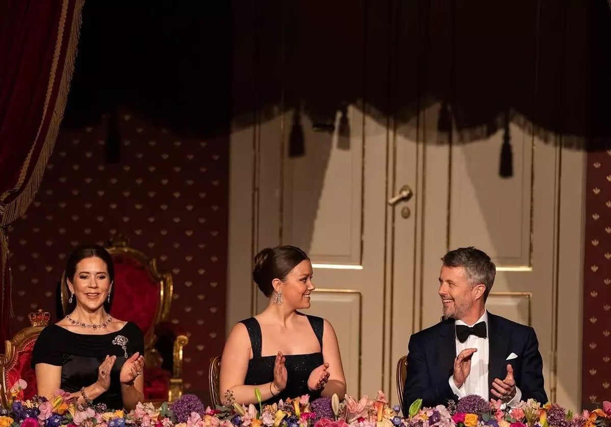 Mary de Dinamarca, la Princesa Isabella y el Rey Federico