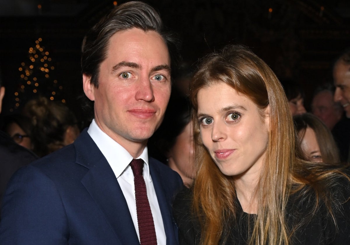Edoardo Mapelli y Beatriz de York, en una imagen de archivo.