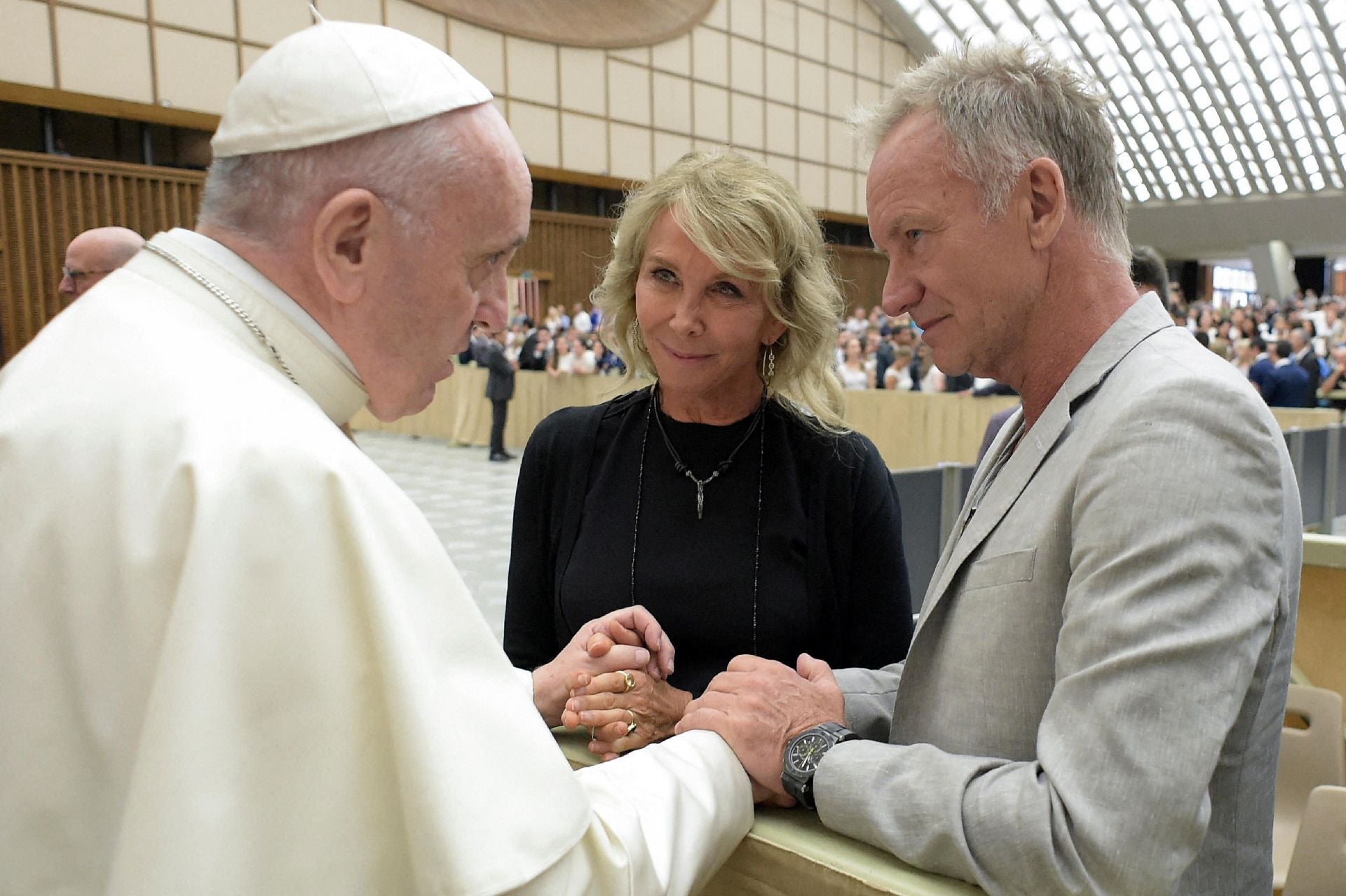 Actores, futbolistas, reyes y cantantes: los famosos que han visitado al Papa Francisco