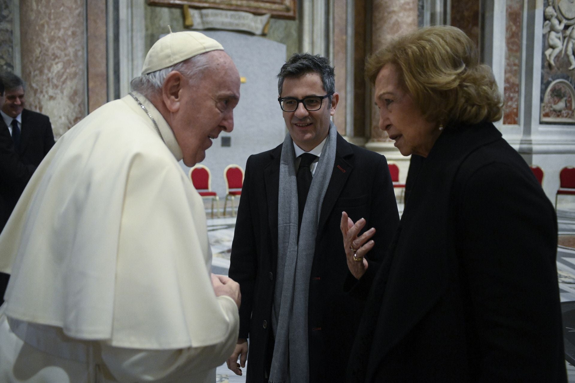 Actores, futbolistas, reyes y cantantes: los famosos que han visitado al Papa Francisco