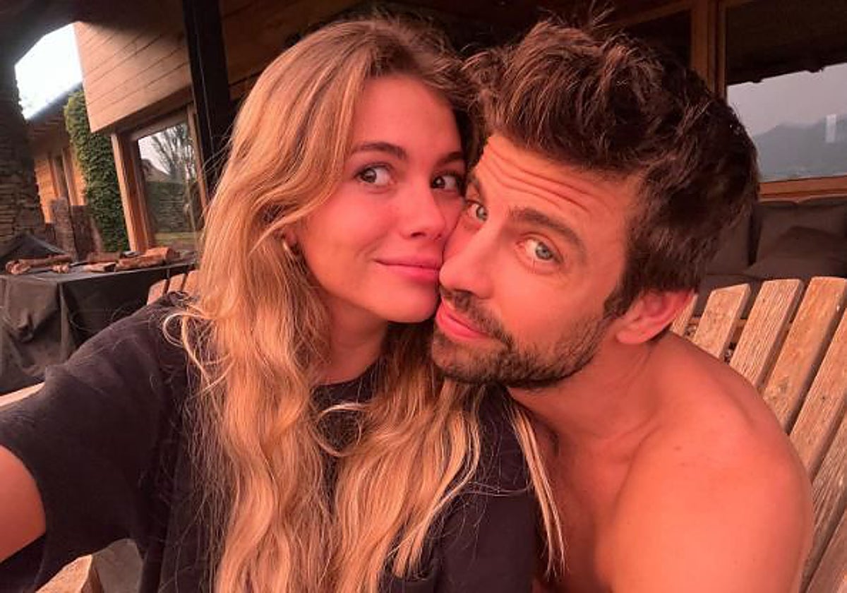 Gerard Piqué y Clara Chía