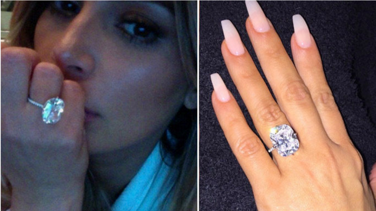 Kim Kardashian stolen commitment ring