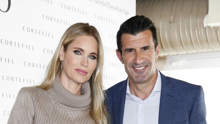 Luis Figo y Helen Svedin reaparecen juntos en redes sociales para zanjar los rumores de crisis