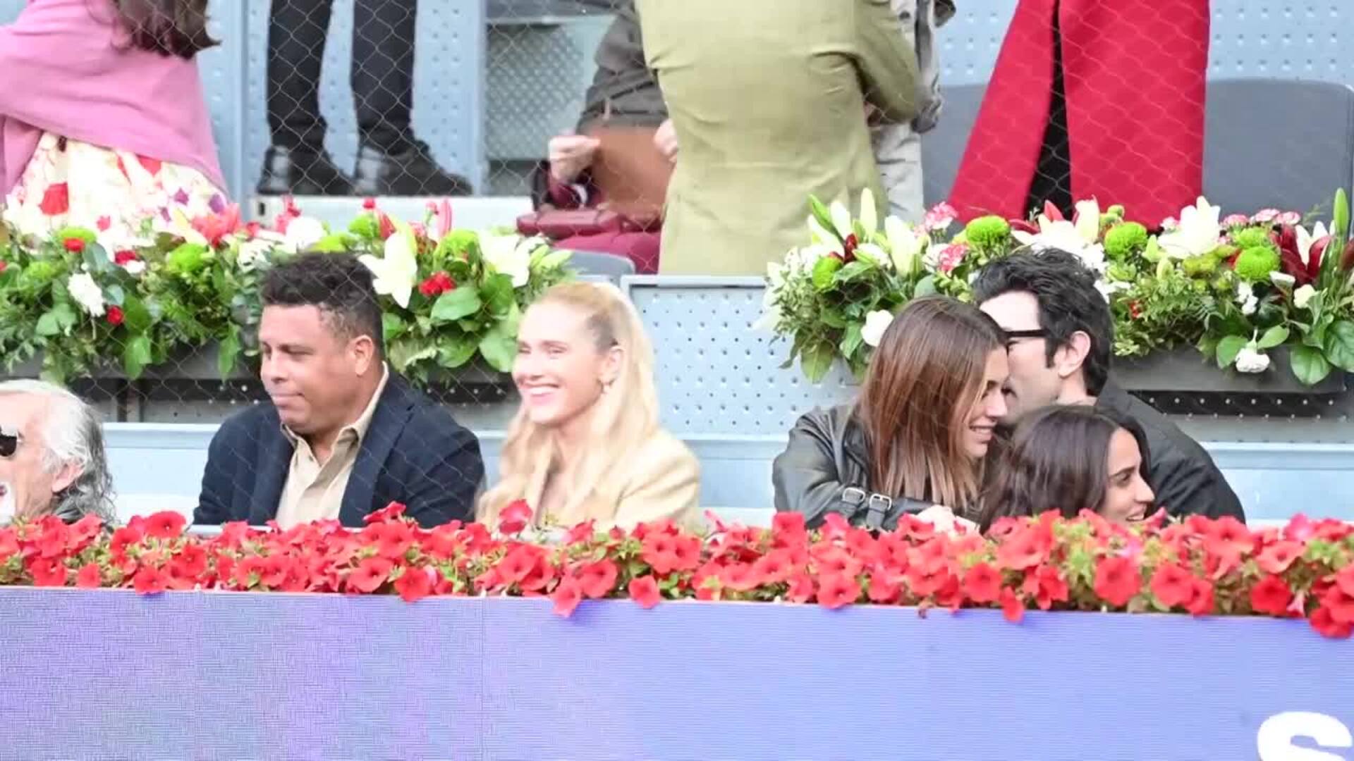 Rostros conocidos asisten a la final del Mutua Madrid Open