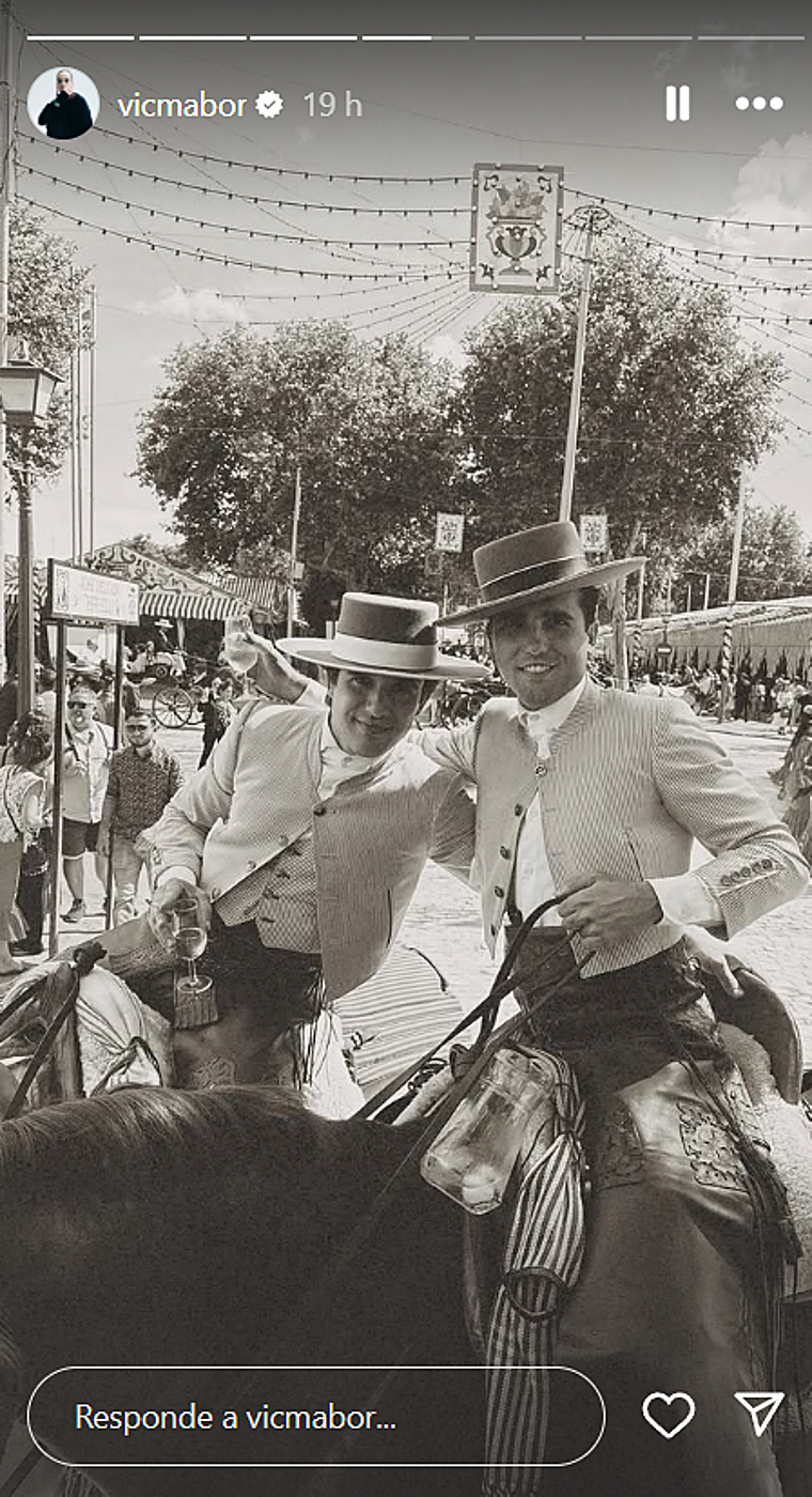 «Parte de los hombres de mi vida»: Victoria Federica y su círculo más íntimo en la Feria de Sevilla