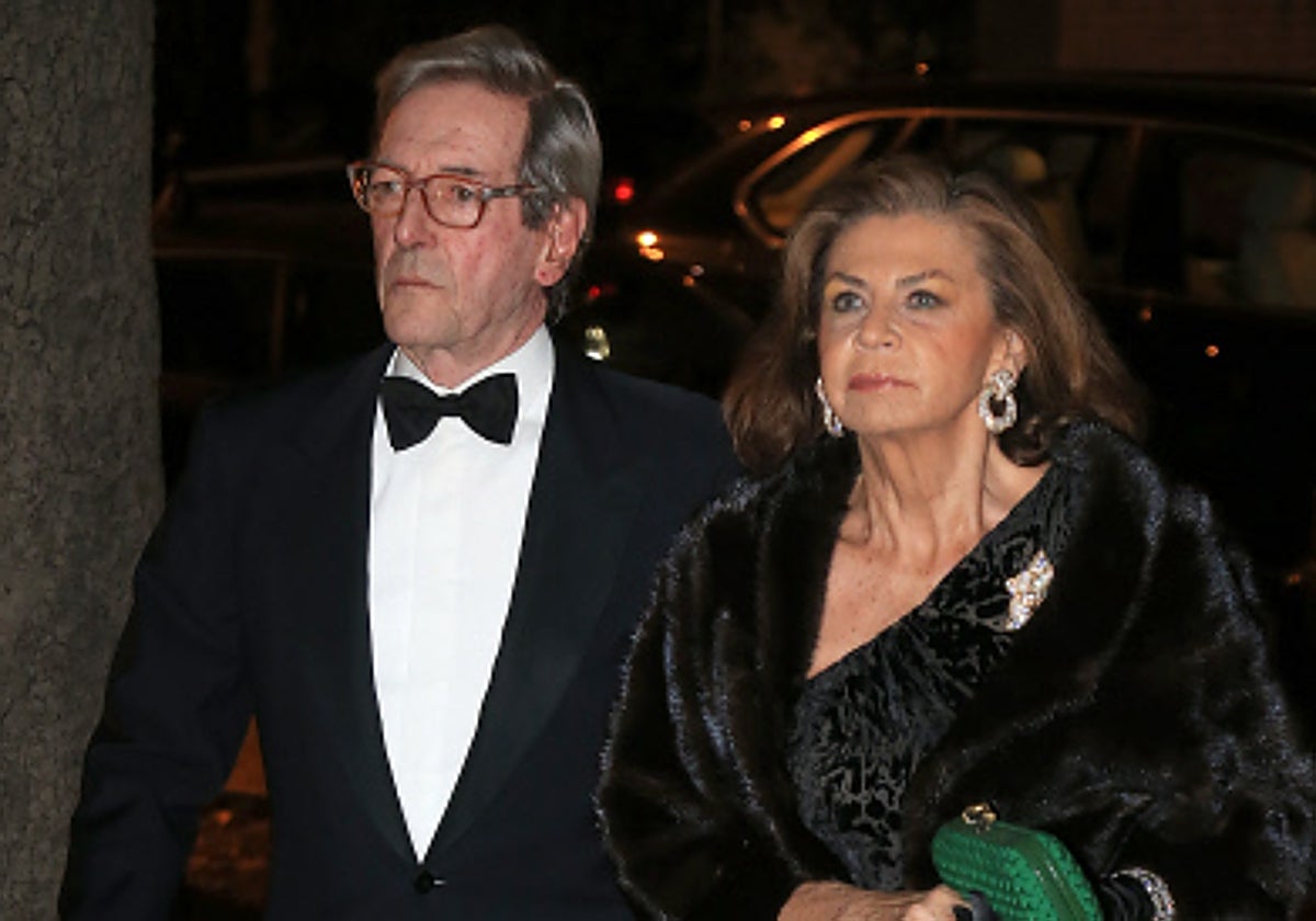 Alfonso de Borbón y Escasany y Marisa Yordi.